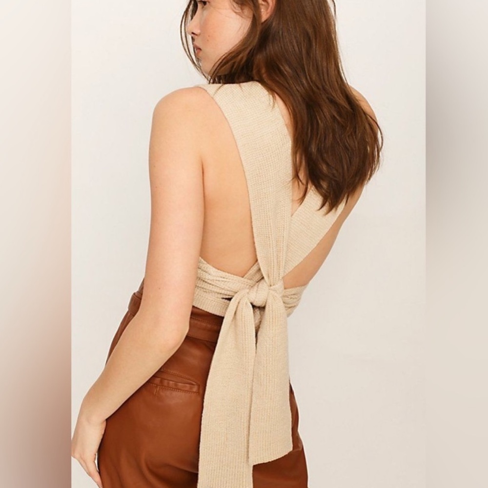 Free People Orchid Convertible top in Taupe